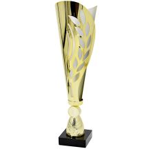 METALLBECHER GOLD SILBER 35,5 CM TRIUMPH
