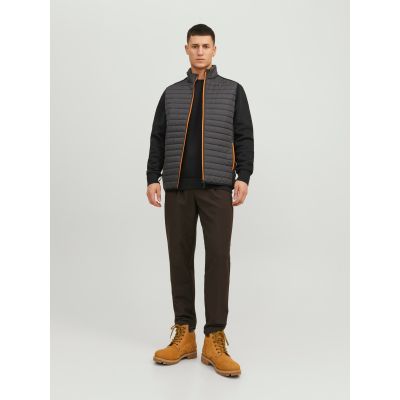 14. Jack & Jones JJEMulti Bodywarmer Collar Noos M 12200684 Asphaltweste