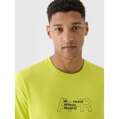 4. Herren T-Shirt mit normalem Aufdruck 4F 4FRAW24TTSHM2299-45S