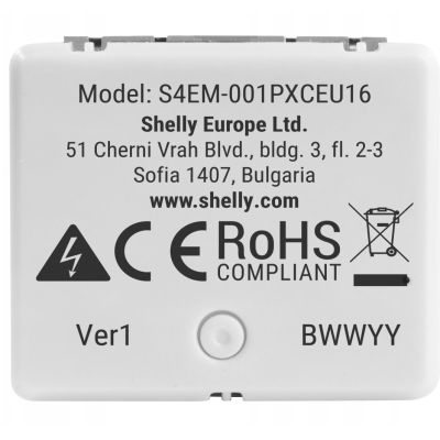 5. Shelly EM Mini Gen4 Intelligenter WLAN-Energieverbrauchsüberwachungscontroller