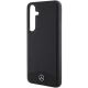6. Mercedes Leather Textured & Plain MagSafe-Hülle für Samsung Galaxy S24 – Schwarz