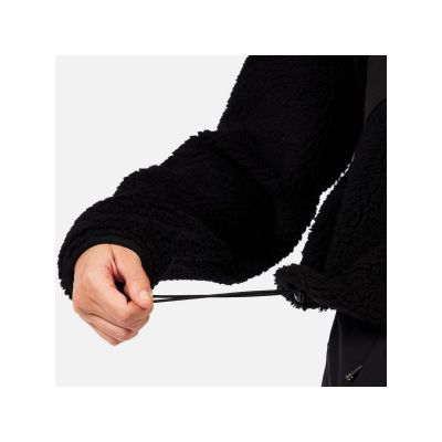 6. ROSSIGNOL W ALLTRACK HZ FLEECE Damen-Sweatshirt schwarz
