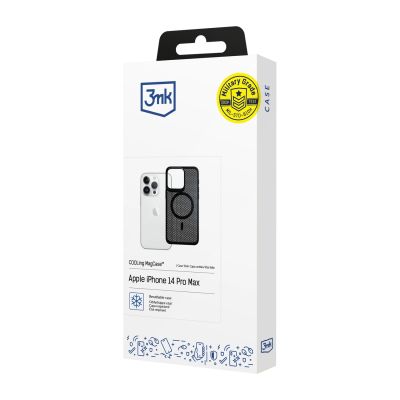 5. 3mk COOLing MagCase Hülle für Apple iPhone 14 Pro Max – Schwarz
