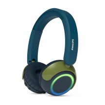 Philips 4000er Serie TAK4200CT/00 Kopfhörer/Headset Kabelloses Kopfbügel-Headset Anrufe/Musik Bluetooth Blau, Grün