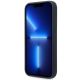 5. Hülle BMW BMHMP14XSILNA iPhone 14 Pro Max 6.7" marineblau/navy Silikon Metall Logo MagSafe