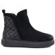 6. Gefütterte schwarze Damen-Ankle-Boots Potocki Z25-JE19365