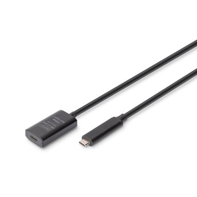 6. Aktives USB 3.2 Gen2 10G-Verlängerungskabel, USB-C auf USB-C, 5 m