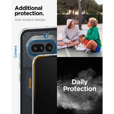 8. Spigen Ultra Hybrid Hülle für Nothing Phone 4A – Transparent