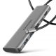 Axagon HMC-5H USB-C 3.2 Gen 1 Hub mit 3x USB-A, 4K HDMI PD und 100 W – Silber, kabelgebunden, USB 3.2 Gen 1 (3.1 Gen 1), Typ-C, Silber