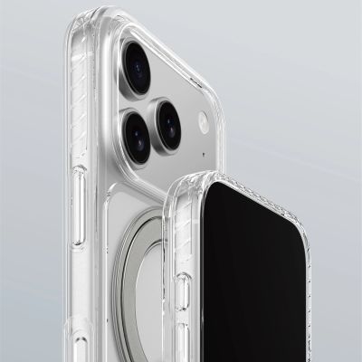 7. AmazingThing Titan Pro MagSpin Hülle für iPhone 17 Pro Max, kompatibel mit MagSafe, Grau