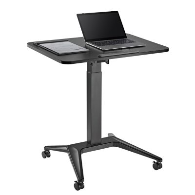 23. MACLEAN Mobiler Schreibtisch-Laptoptisch Schwarz MC-453B
