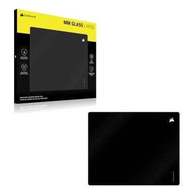 3. Corsair MM Glass Großes Gaming-Mauspad Schwarz