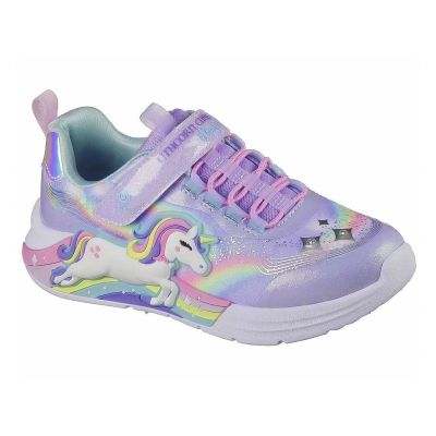 Skechers S Lights - Unicorn Chaser 302298L-LVMT Lavendel/Mehrfarbig