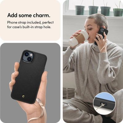 13. Spigen Cyrill Kajuk Mag Hülle mit MagSafe für iPhone 14 Plus – Schwarz