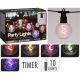 14. GARTENGARTEN-PARTY-LICHTERKETTE 10 LED G80 MEHRFARBEN