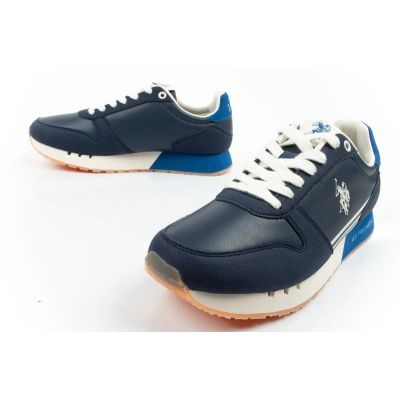 8. US Polo Assn Sportschuhe, Sneaker für Herren, modisch, bequem, blau
