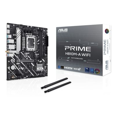 8. ASUS PRIME H810M-A WIFI Intel H810 LGA 1851 (Sockel V1) Micro-ATX