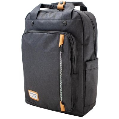 Schwarzer Laptop-Rucksack SEMI LINE