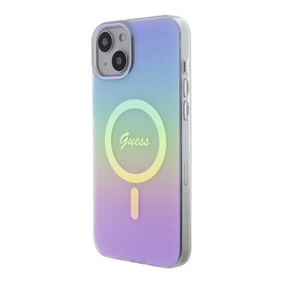 2. Guess GUHMP15SHITSU iPhone 15 6,1" lila/lila Hardcase IML Iridescent MagSafe