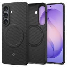 Spigen AirSkin Aramid Mag MagSafe Hülle für Samsung Galaxy S26 - Schwarz