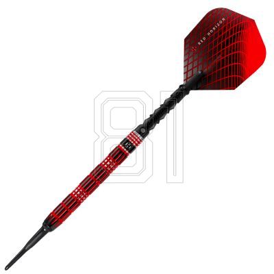 33. Harrows RED HORIZON 90 % ImperialDiamond-Darts mit weicher Spitze