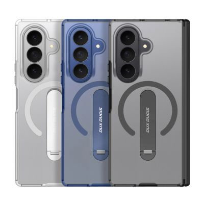 7. Dux Ducis Kind Hülle für Samsung Galaxy Z Fold 8 Ultra / Z Fold 7 mit Ständer, kompatibel mit MagSafe – Schwarz