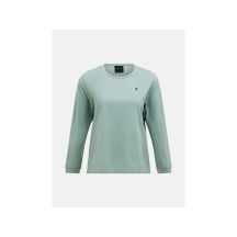 PEAK PERFORMANCE W Trail Langarm-T-Shirt für Damen, grün
