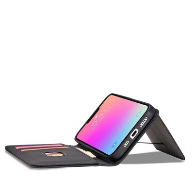 7. Magnetkartenhülle für iPhone 13 Pro Max Tasche Kartenetui Kartenhalter Schwarz