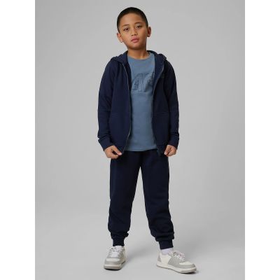 4. Normales bedrucktes Jungen-T-Shirt 4F 4FJRSS26TTSHM3599-10S