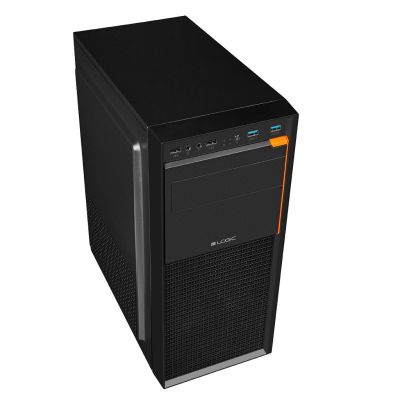 21. LOGIC J23 USB 3.0 x 2 SCHWARZES GEHÄUSE