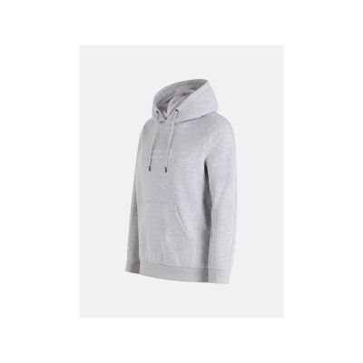 2. Graues Sweatshirt Peak Performance M Ease Hood Mel