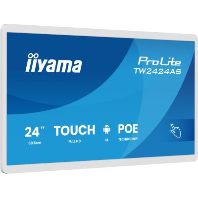8. IIYAMA 60,5 cm (23,8") TW2424AS-W3P 16:9 M-Touch USB-C Android