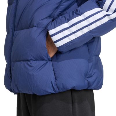 6. Herrenjacke adidas Ess 3S PD HD J marineblau JX7799
