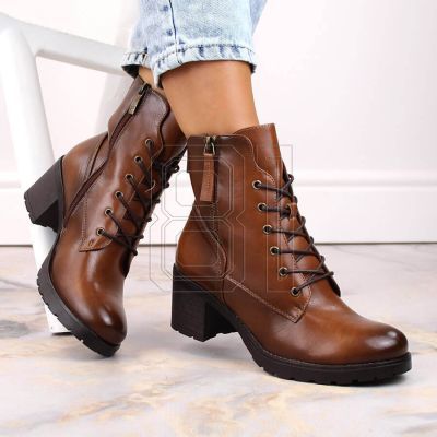8. Potocki W WOL177B Plateau-Stiefeletten in Kamel