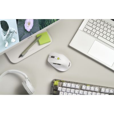 5. ASUS MD105 Kabellose Maus Voltgrün 2400 DPI Dual-Mode-Funkverbindung (2,4 GHz und Bluetooth)