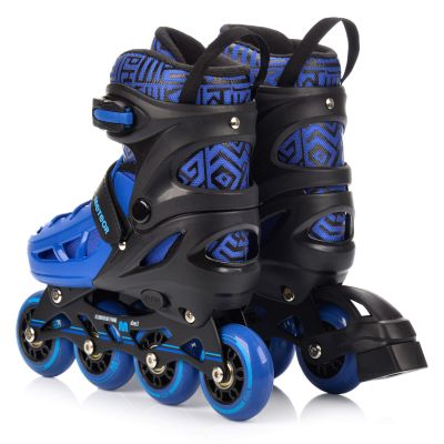 5. Meteor S 30-33 Loky Rollschuhe Schwarz/Blau