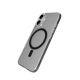 9. Puro Lite Mag TPU+PC Hülle kompatibel mit MagSafe für iPhone 17 - Transparent mit schwarzem Ring