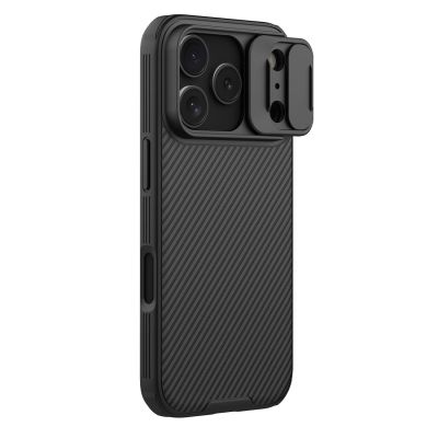 3. Nillkin CamShield Pro Magnethülle kompatibel mit MagSafe für iPhone 17 Pro - Schwarz