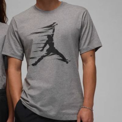 Herren Air Jordan MVP Jumpman Crew T-Shirt Grau - FZ1919-091