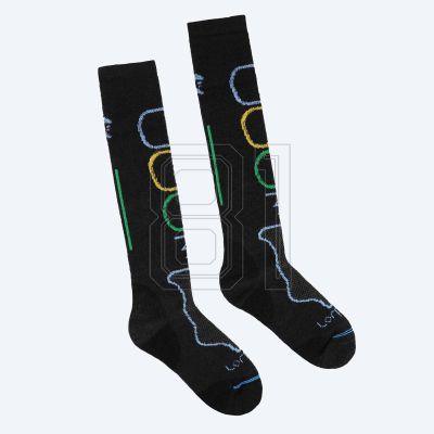 2. Lorpen Stmw 1157 Schwarze dreilagige Socken