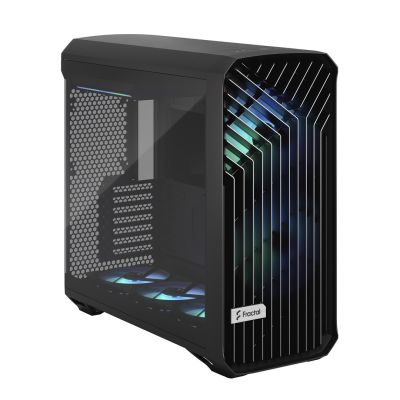 3. Fractal Torrent Black RGB TG Light Tint 5x Lüfter ATX-Gehäuse