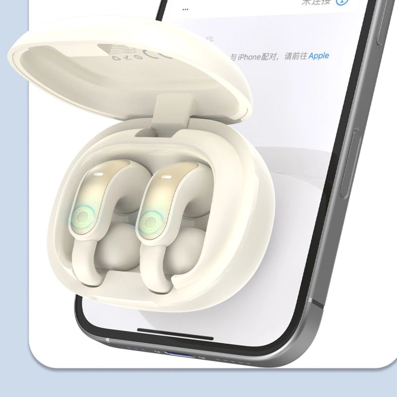 7. Dudao U20 Pro TWS Bluetooth-Kopfhörer, kabellos, Weiß