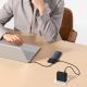 10. Baseus Metal Gleam II 10in1 HDMI USB-A USB-C RJ45 SD/TF Hub - Grau