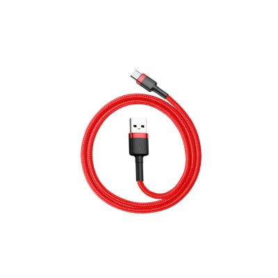 6. Baseus Cafule CATKLF-A09 Kabel (USB 2.0 - USB Typ-C; 0,50 m; rot)