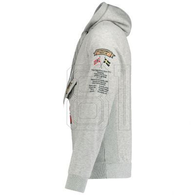 3. Geographical Norway Gymclass EO DB 100 M Sweatshirt WU6620H/GNO-Blended Gray