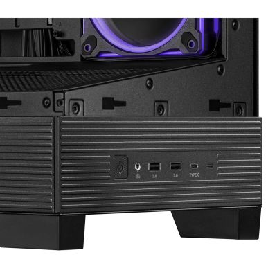 9. Asus A31 PLUS TG ARGB SCHWARZE Hülle