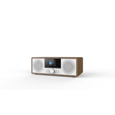 3. Denver MIR-270DW Stereoanlage mit Internetradio, dunkles Holz