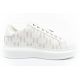 4. Karl Lagerfeld Kapri Herrenschuhe Sneakers Naturleder weiß