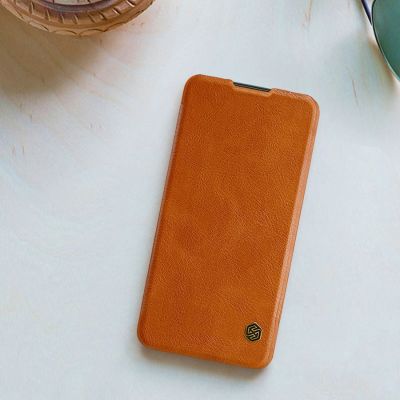 20. Nillkin Qin Case Klapphülle für Xiaomi Redmi Note 11T 5G / 11S 5G / 11 5G (China) / Poco M4 Pro 5G – Schwarz
