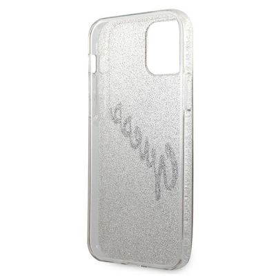 7. Guess GUHCP12SPCUGLSGO iPhone 12 mini 5,4" Gold/Gold Hardcase Glitter Gradient Script